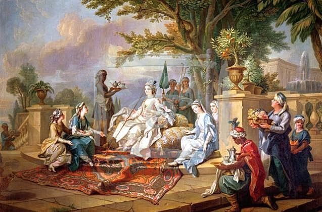 Scenes of Harem Life in West European Painting 