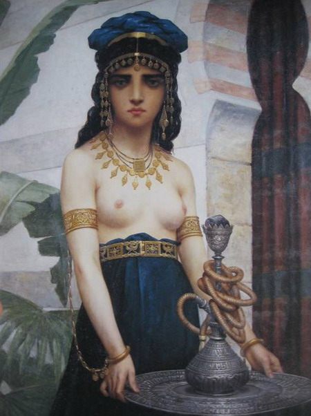 Paul-Desire Trouillebert. The Harem Servant. 1874. Museum of Fine Arts, Nice