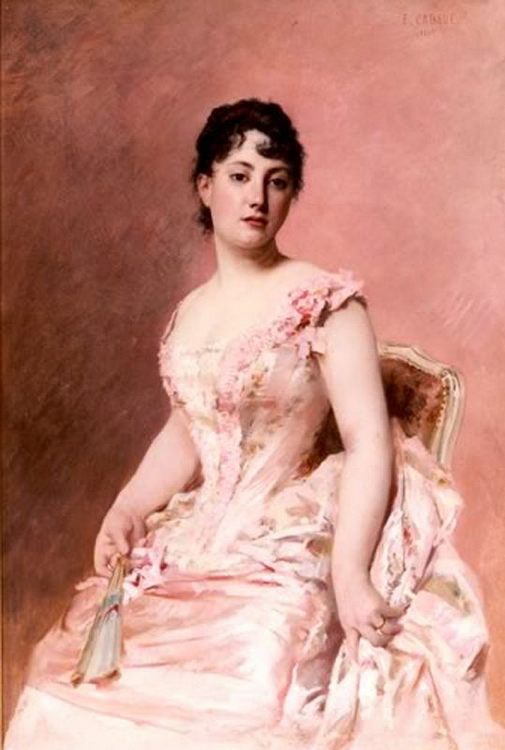 Lady in Pink  :: Edouard Cabane - women portraits ôîòî