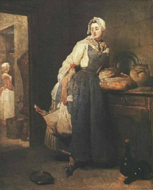 Return from the Market :: Jean-Baptiste-Simeon Chardin - Still Lifes ôîòî