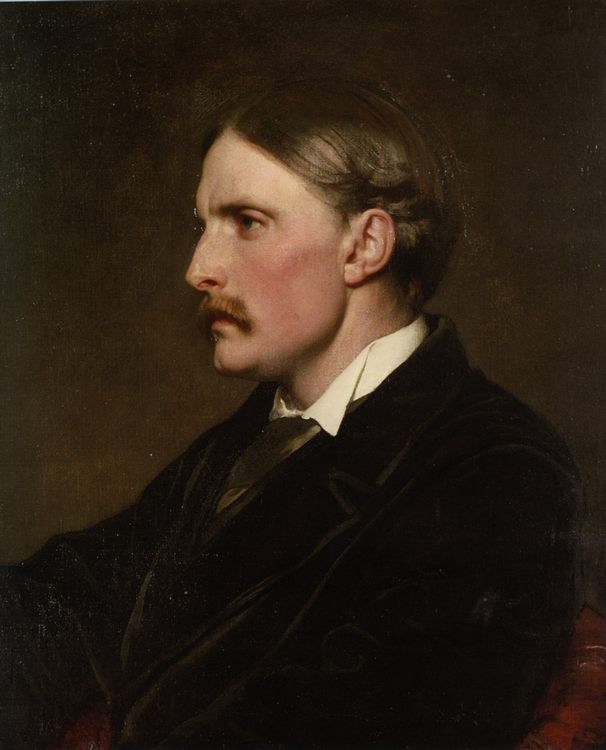 Portrait of Henry Evans Gordon :: Lord Frederick Leighton - men's portraits 19th century (second half) ôîòî