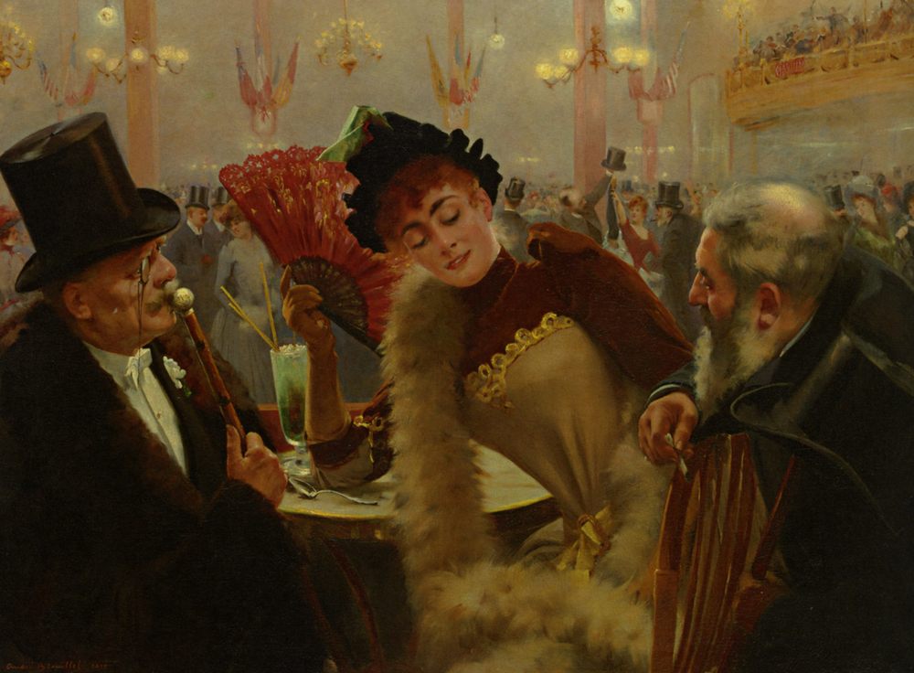 Susanna and the Old Gentlemen  :: Pierre Andre Brouillet - Balls and receptions ôîòî