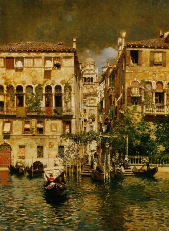 Leaving a Residence on the Grand Canal :: Rubens Santoro - Venice ôîòî