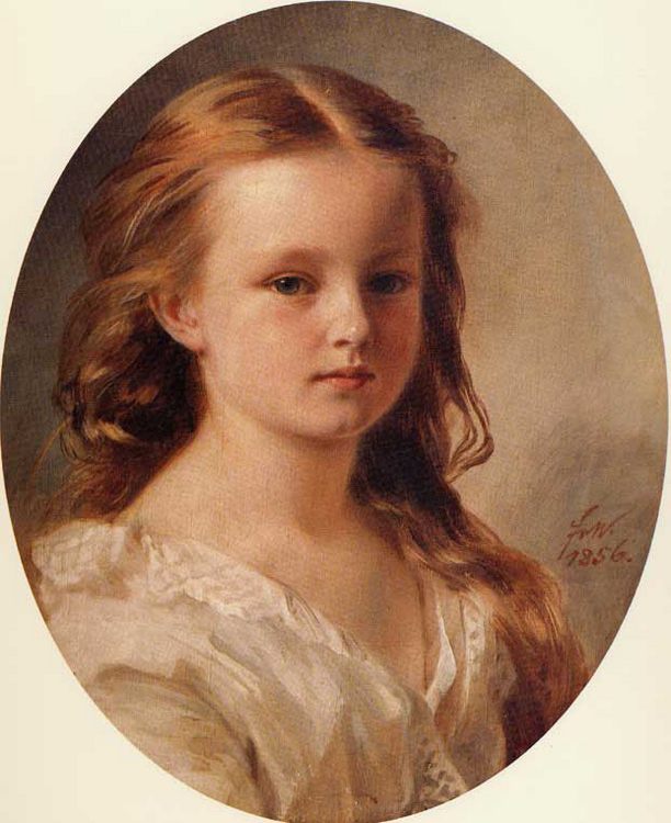 Roza Potocka :: Franz Xavier Winterhalter - Portraits of young girls in art and painting ôîòî