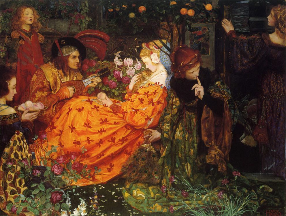 The Deceitfulness of Riches :: Eleanor Fortescue-Brickdale - Romantic scenes in art and painting ôîòî
