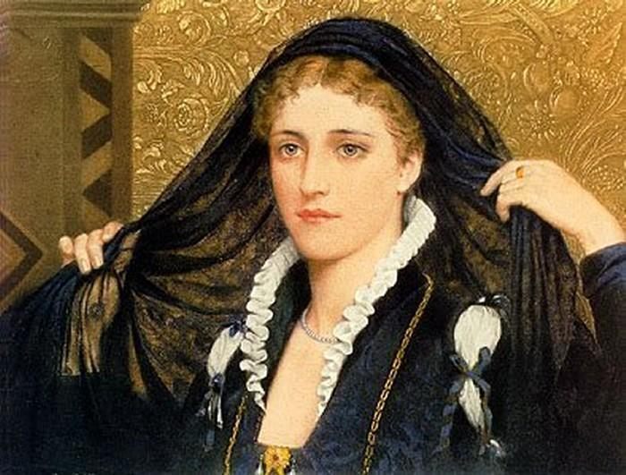 Oliva :: Edmund Blair Leighton - 7 female portraits ( the end of 19 centuries ) in art and painting ôîòî