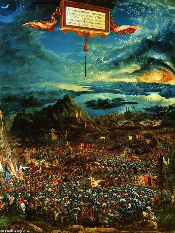 The Battle of Alexander of Macedon with king Darius at Issus, 1529 Alte Pinakothek, Munich - user art painting gallery ôîòî