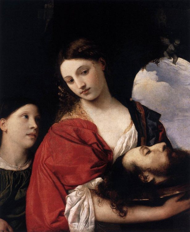 Judith by TIZIANO Vecellio - 2 women portraits 16th century hall ôîòî