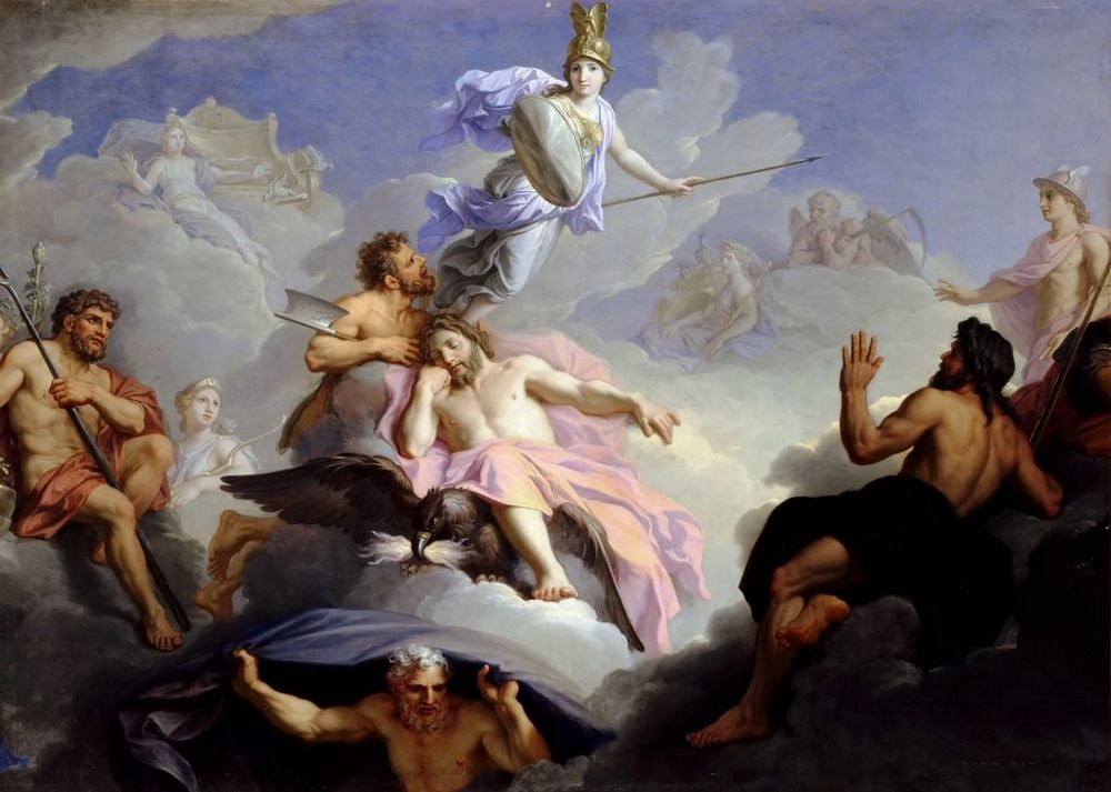 Antique mythology in world painting
