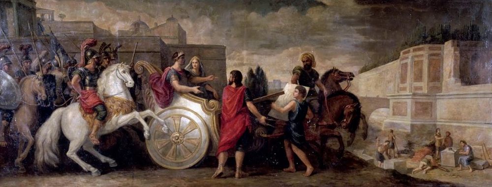 Antique mythology in world painting