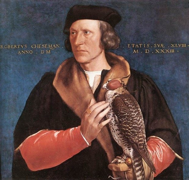 Portrait of Robert Cheseman :: Hans Holbein the Younger - men's portraits 16th century ôîòî