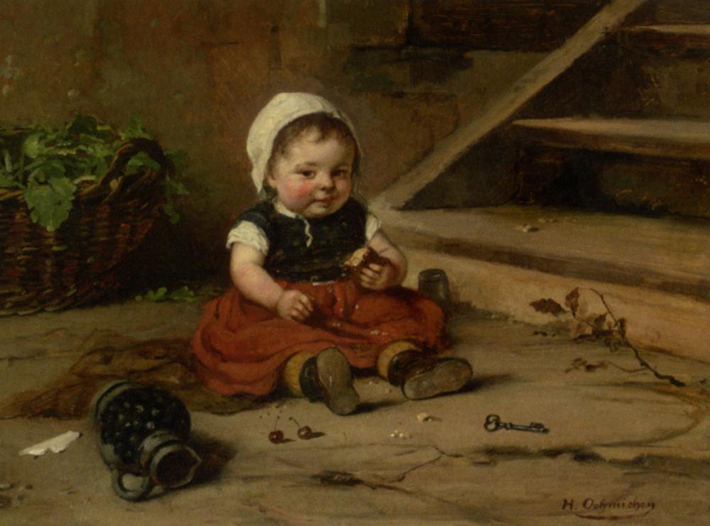 Babies portraits in European Painting