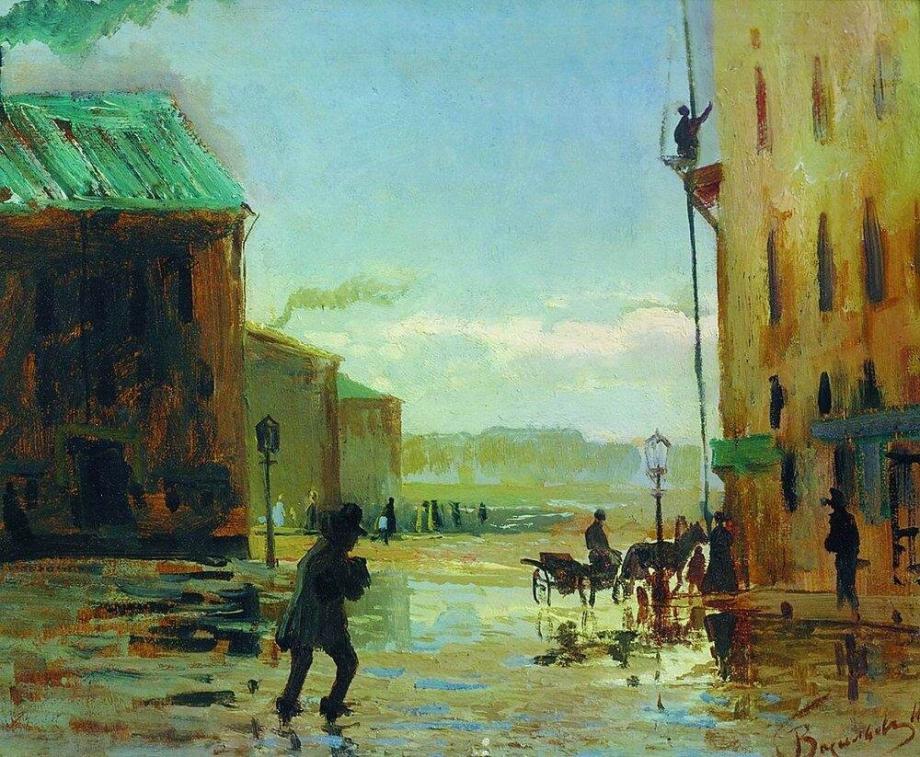 painter Vasiliev Fedor Alexandrovich (1850-1873) 