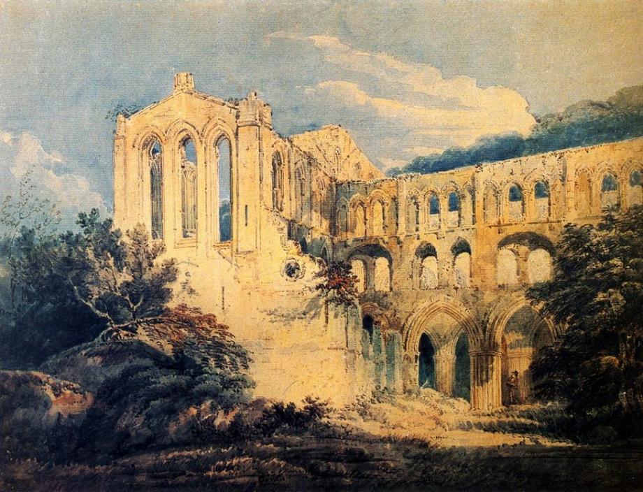 Ruins in art and painting