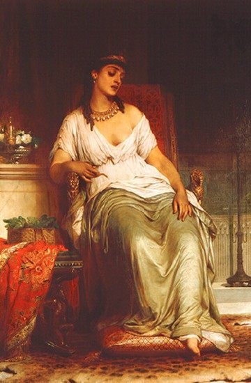 portrait Cleopatra :: Frank Dicksee - Antique world scenes ôîòî