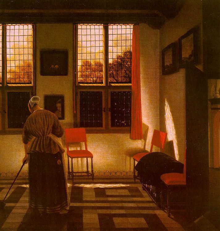 Room in a Dutch House :: Pieter Janssens Elinga - Interiors in art and painting ôîòî