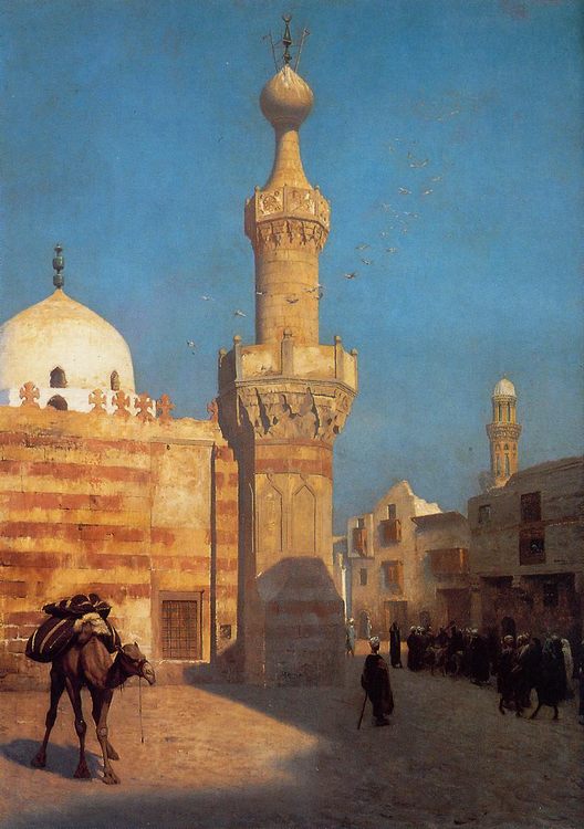 View of Cairo :: Jean-Leon Gerome - Architecture ôîòî