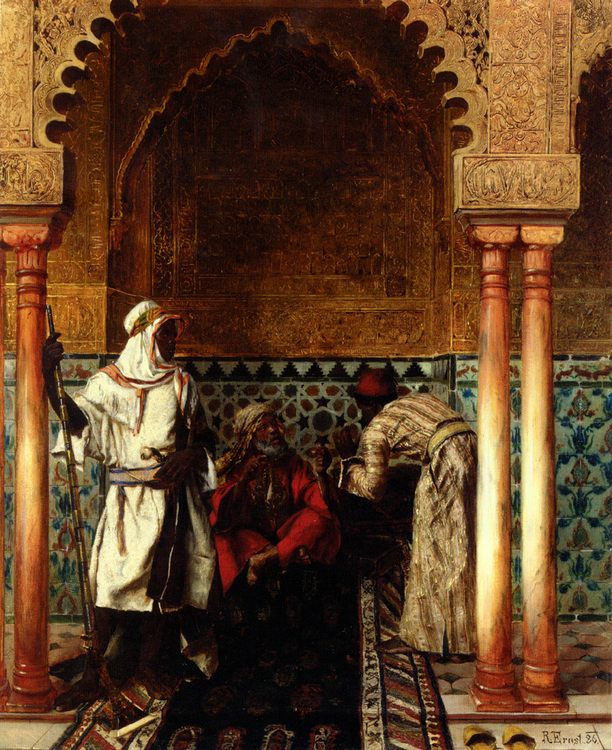 The Sage :: Rudolf Ernst - scenes of Oriental life (Orientalism) in art and painting ôîòî
