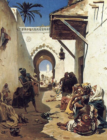 The Armourer :: Ferencz-Franz Eisenhut  - scenes of Oriental life (Orientalism) in art and painting ôîòî