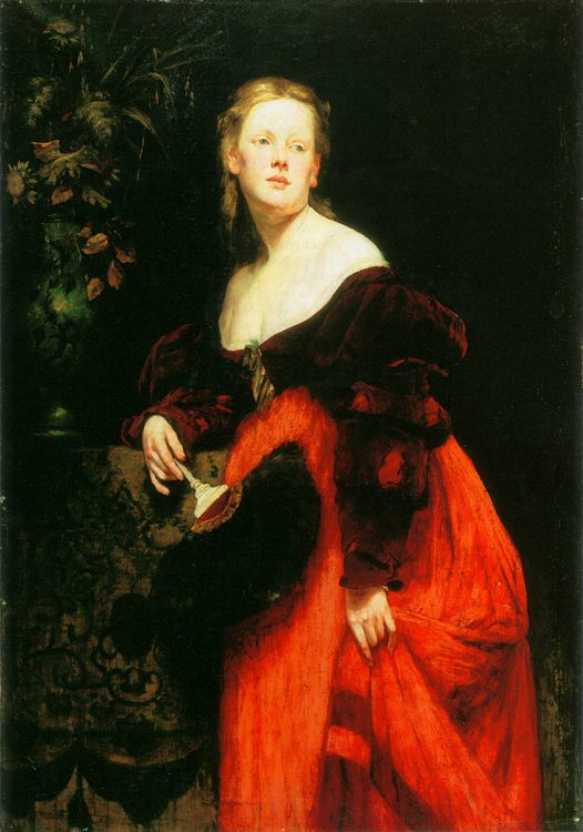 Karoline Gomperz :: Hans Makart - 7 female portraits ( the end of 19 centuries ) in art and painting ôîòî