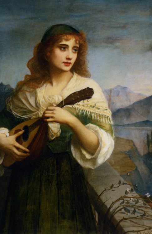 Francesca :: Edward Charles Halle - Romantic scenes in art and painting ôîòî