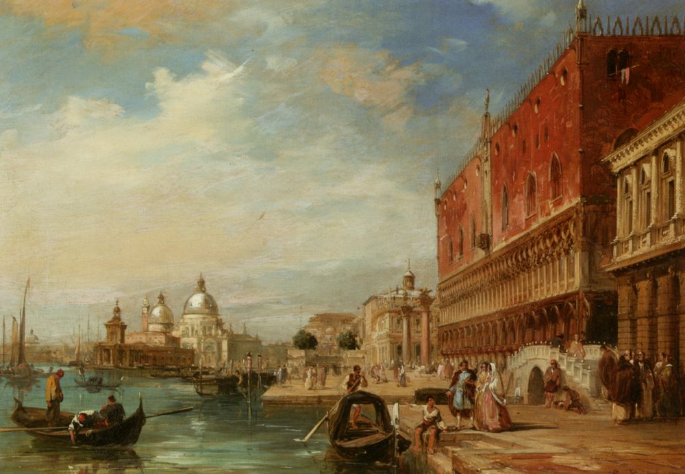 Santa Maria Della Salute from the Dodges Palace Venice :: Edward Pritchett - Venice ôîòî