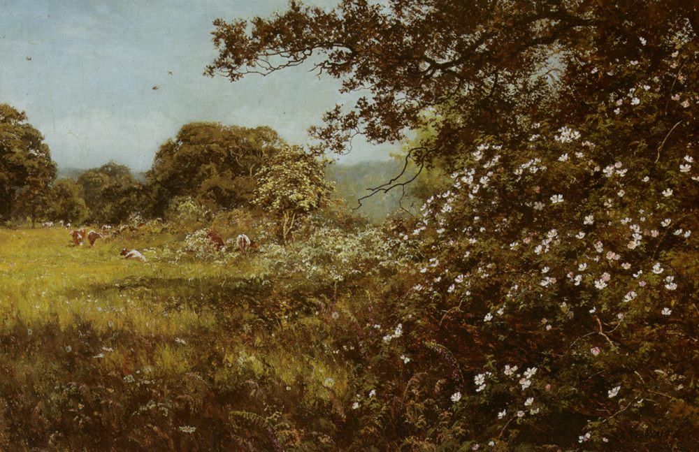 Early Summer :: Edward Wilkins Waite - Summer landscapes and gardens ôîòî