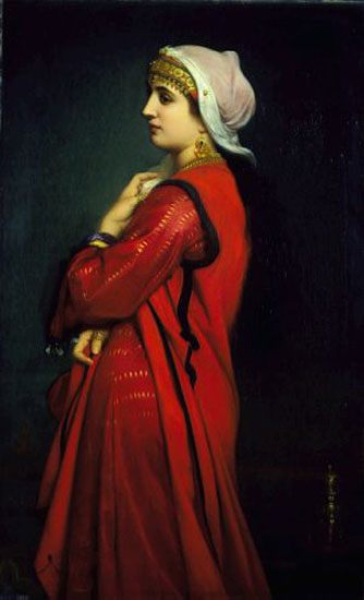 An Armenian Woman :: Charles Zacharie Landelle - 6 woman's portraits hall ( The middle of 19 centuries ) in art and painting ôîòî