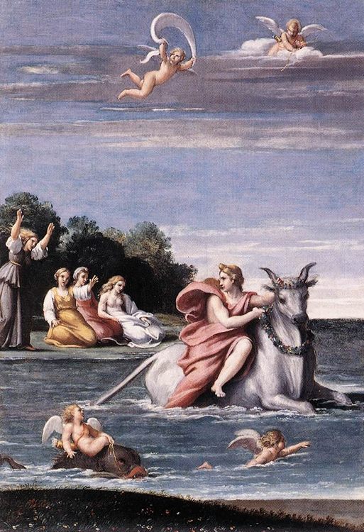 The Rape of Europa :: Antonio Carracci  - mythology and poetry ôîòî