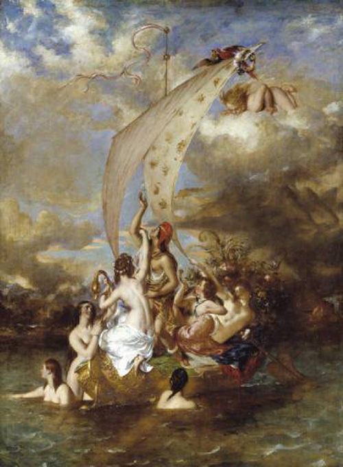 Youth at the Prow, Pleasure at the Helm :: William Etty - Allegory in art and painting ôîòî