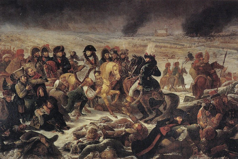 Napoleon on the Battlefield of Eylau :: Antoine-Jean Gros - History painting ôîòî