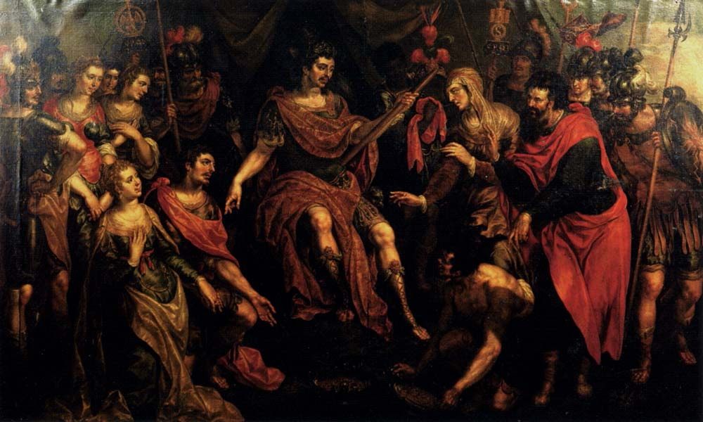 The Continence Of Scipio :: Hendrick De Clerck - History painting ôîòî