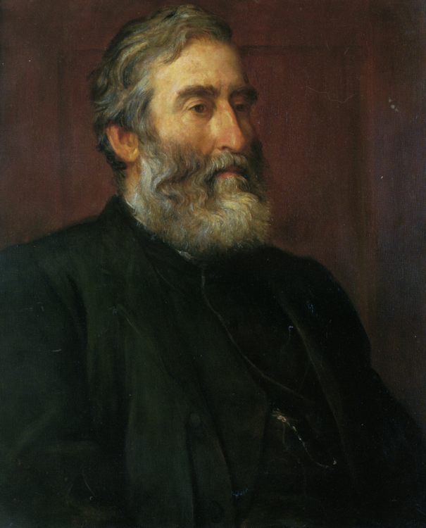 Portrait of the reverend Harry Jones :: George Frederick Watts - men's portraits 19th century (first half) ôîòî