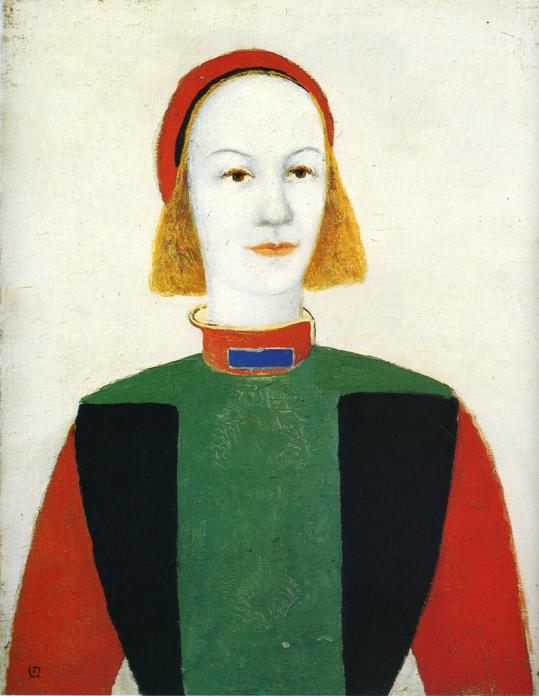 Girl portrait :: Kazimir Malevich - 8 female portraits hall ôîòî
