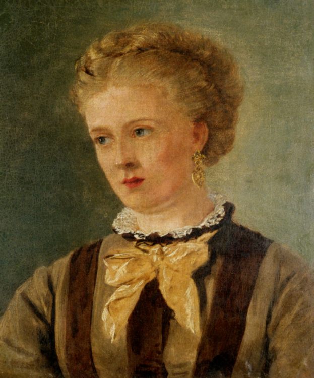 Portrait of Mary Brett :: John Brett - 7 female portraits ( the end of 19 centuries ) in art and painting ôîòî