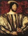 men's portraits - Portrait of Francois I, King of France :: Jean Clouet