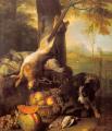 Still-lives with fruit - Still Life with Dead Hare and Fruit :: Alexandre-Francois Desportes