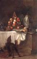 Still-lives with fruit - The Buffet :: Jean-Baptiste-Simeon Chardin
