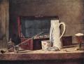 Still Lifes - Still-Life with Pipe and Jug :: Jean-Baptiste-Simeon Chardin