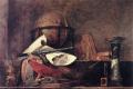Still Lifes - The Attributes of Science :: Jean-Baptiste-Simeon Chardin