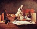 Still Lifes - The Attributes of the Arts :: Jean-Baptiste-Simeon Chardin