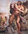 nu art in mythology painting -  The Cyclops Polyphemus :: Annibale Carracci