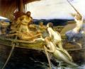nu art in mythology painting - Ulysses and the Sirens :: Herbert James Draper