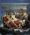 nu art in mythology painting - Mars Disarmed by Venus and the Three Graces :: Jacques-Louis David 