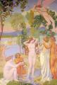 Cupid In Flight Is Struck By The Beauty Of Psyche :: Maurice Denis