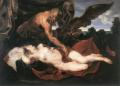 nu art in mythology painting - Jupiter and Antiope :: Sir Antony van Dyck