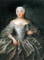 4 women's portraits 18th century hall - Portrait of countess V.A. Sheremeteva :: Grooth Georg Christoph