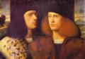 men's portraits 16th century -  Portrait of Two Young Men :: Giovanni Cariani