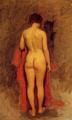 Nu in art and painting - Nude Standing  [ Female back ] :: Frank Duveneck