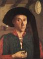 men's portraits 15th century hall - Portrait of Edward Grimston :: Petrus Christus